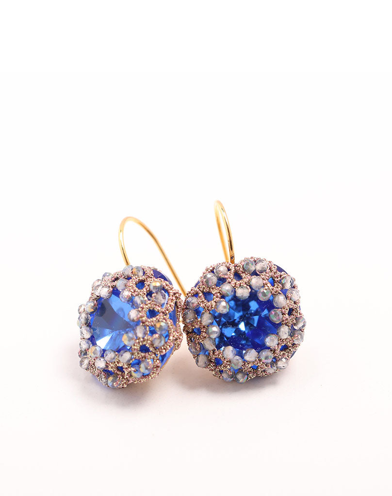 Dollytta Earrings- sapphire