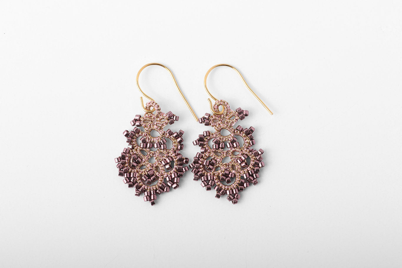 Rachelle Earrings- purple